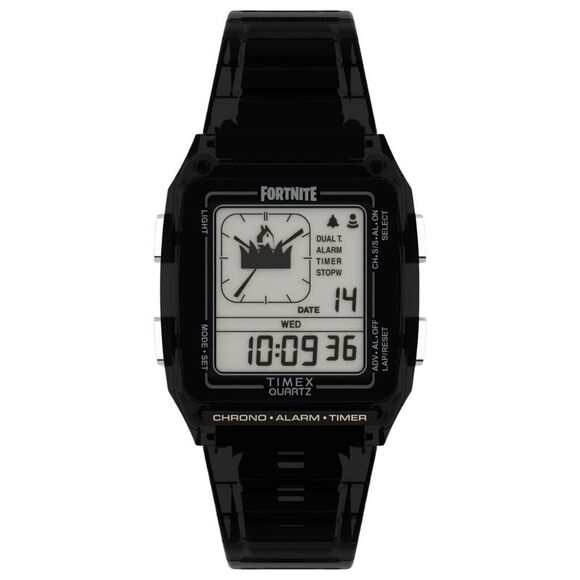 Timex Men's Fortnite Black Dial Watch - TW2W96500